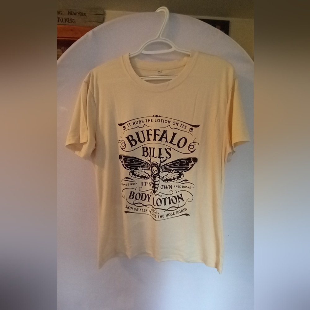 Buffalo Bills Silence Of The Lambs Graphic Tshirt Sz Medium